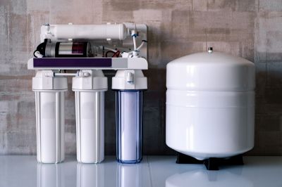Water Softener System with Bypass